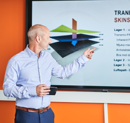 Vi deler vår kompetanse på naturlig flammehemmende arbeidstøy