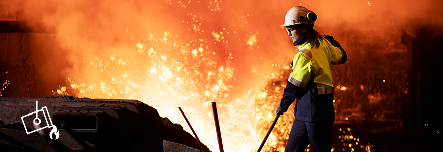 SMELTEVERK OG STØPERIER